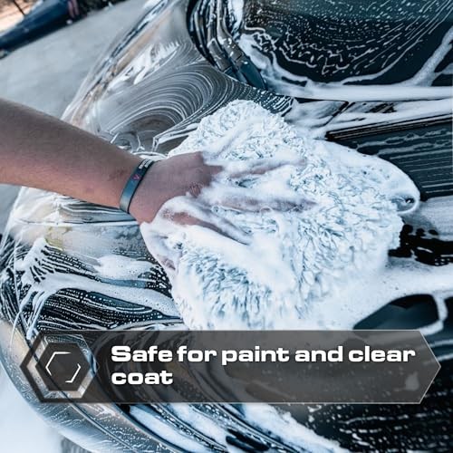 Microfiber Automotive Wash Mitt -Premium Scratch Free Wash Mitt for Car