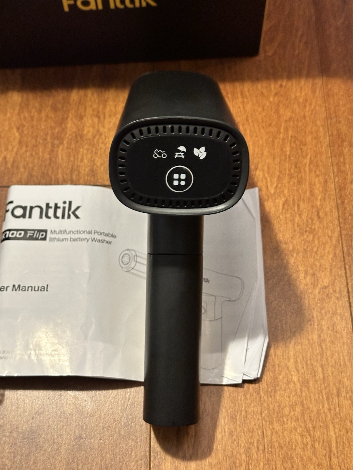 Fanttik K100 Portable Cordless Flip Sprayer, 5-in-1 Nozzle, 174 PSI