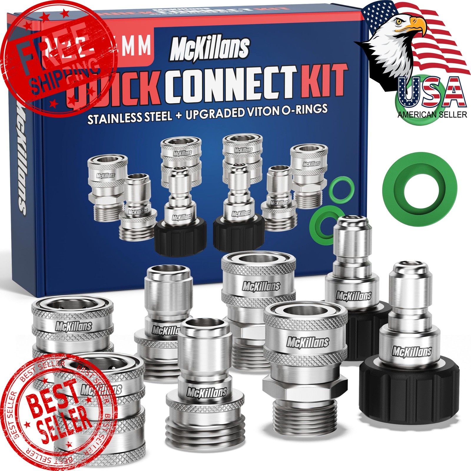 McKillans M22-14mm to 3/8″ Quick Connect Kit