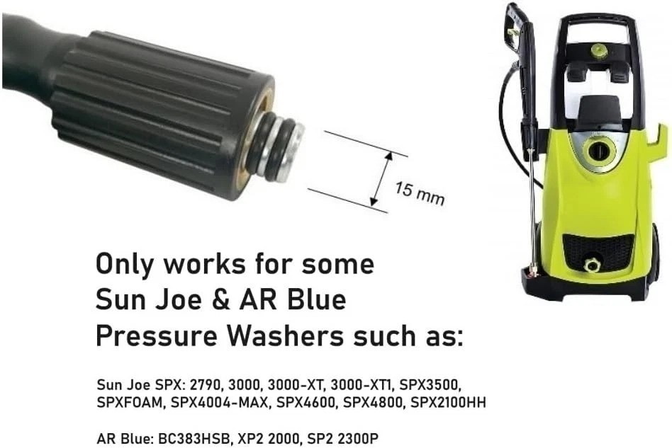 Maximum Performance 25FT Pressure Washer Hose for Sun Joe – Leak Proof Design