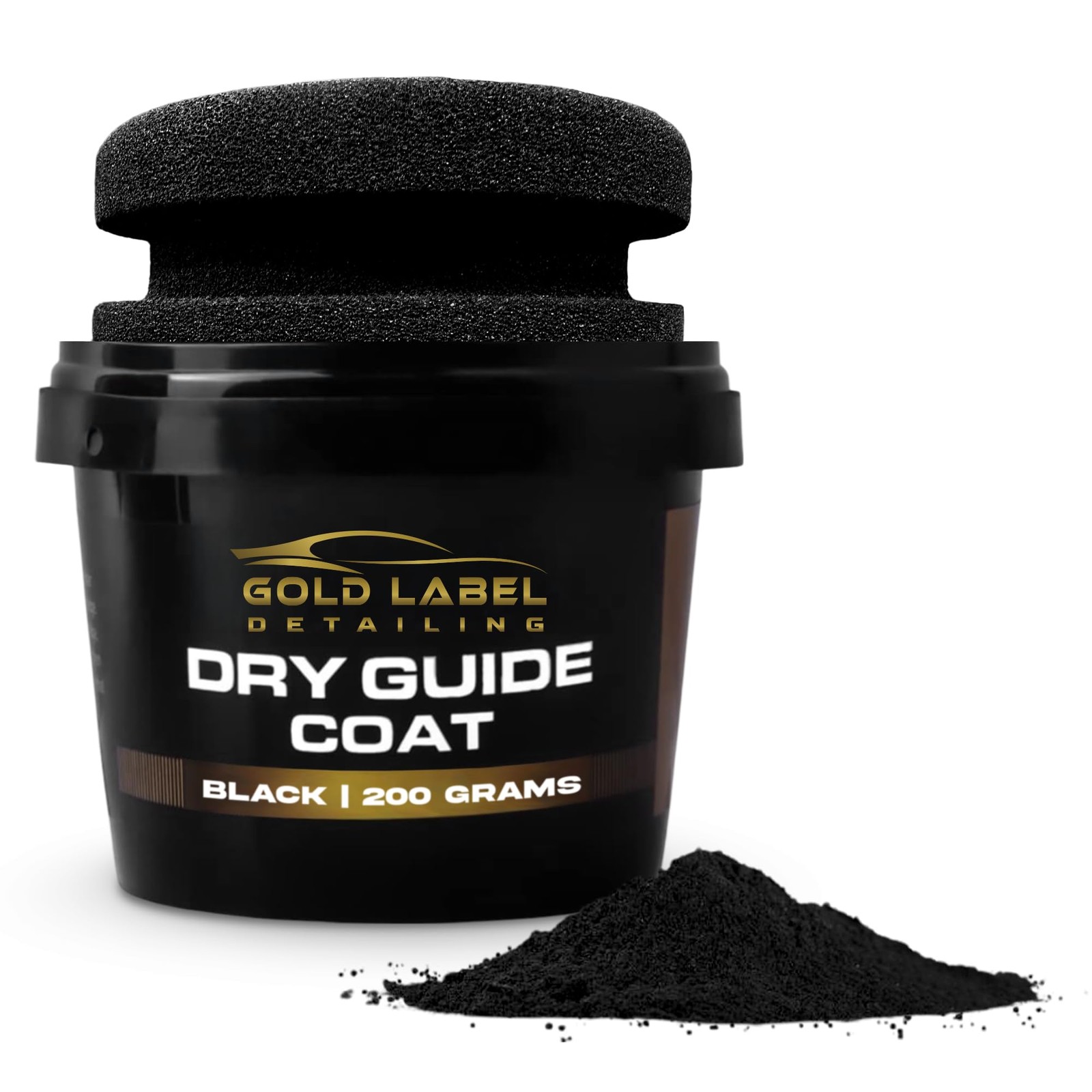 Gold Label Detailing Dry Black Guide Coat, 7 Ounces (200 Grams) Excellent…