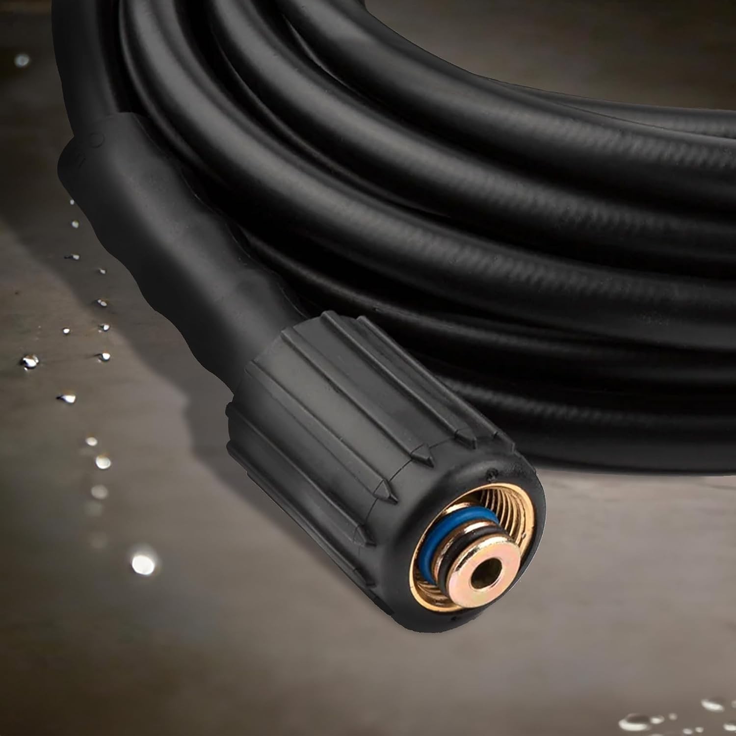Black Replacement Hose for Pressure Washers
