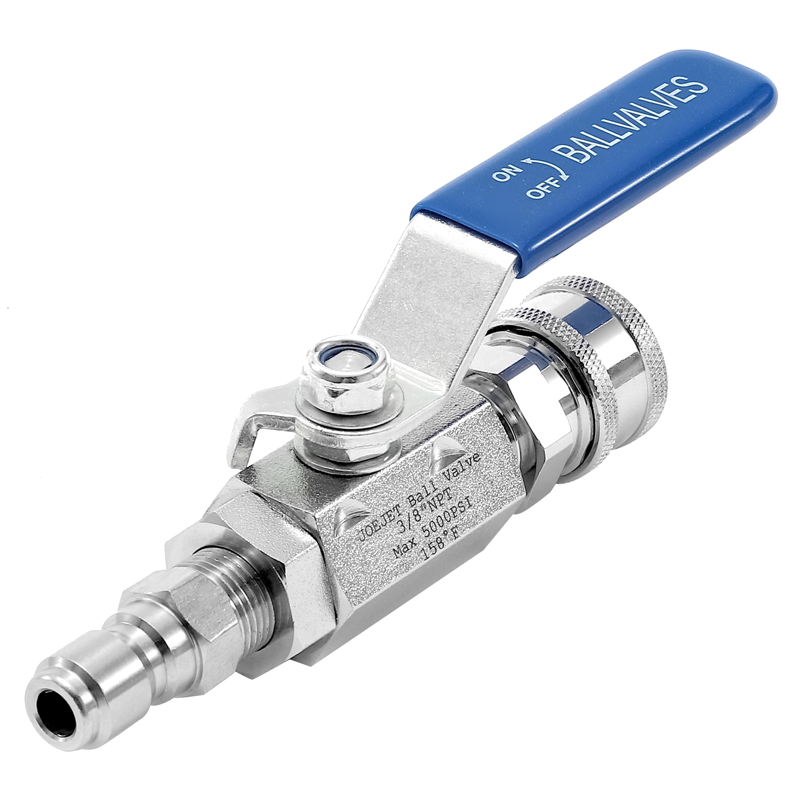 High Pressure Washer Ball Valve Kit 3/8″ Quick Connect Ball Valve For Power Wash