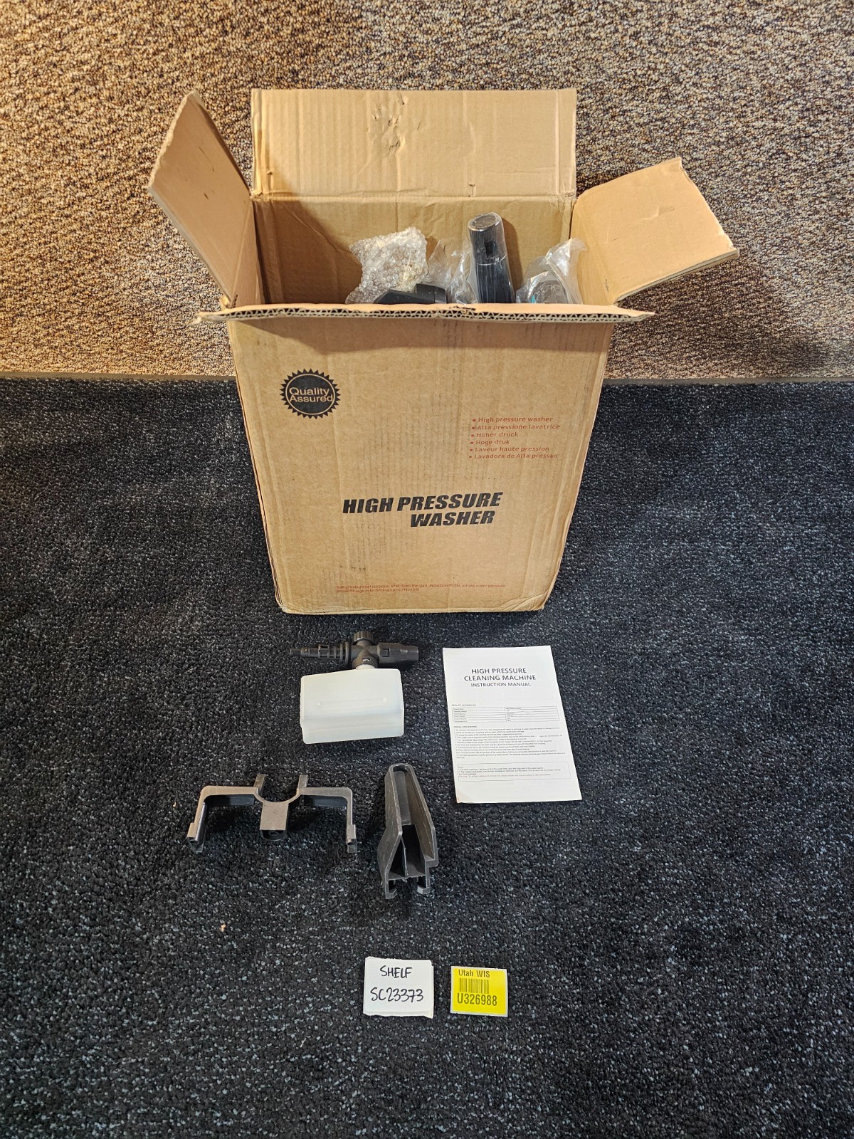 Car High Pressure Washer, 4000PSI Electric Pressure Washer 2.4GPM 1612240017811