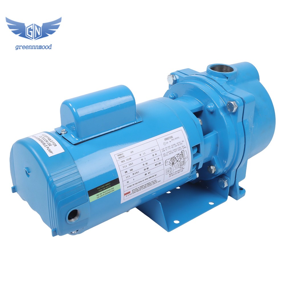 1.5 HP GT15 Water Well Irrigation Sprinkler Pump 1PH 115/230V Self Priming