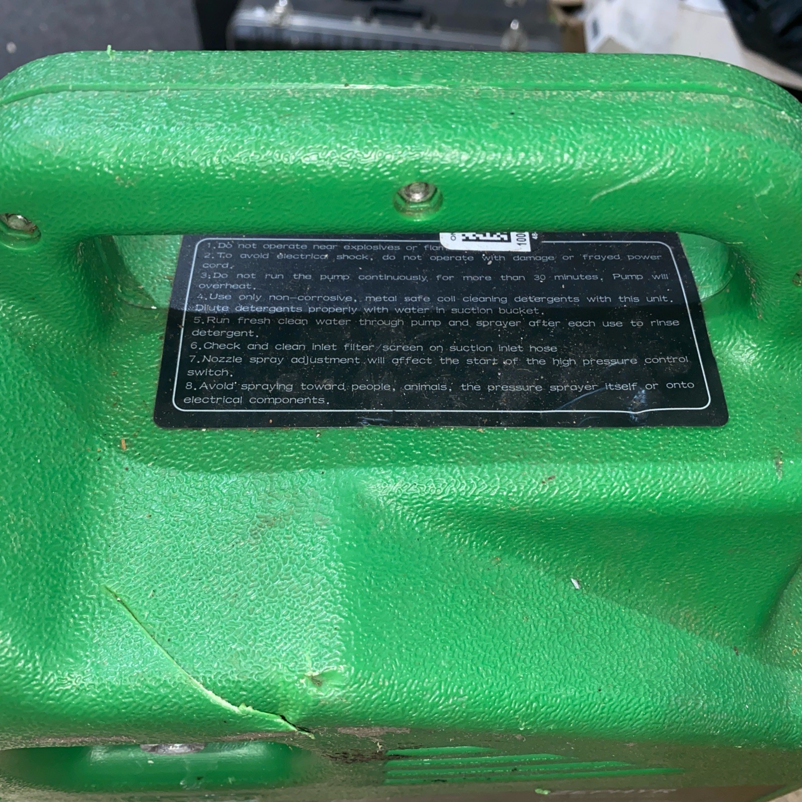 Port-A-Blaster ZPB140 Zephyr HVAC Coil Cleaning Portable Pressure Washer