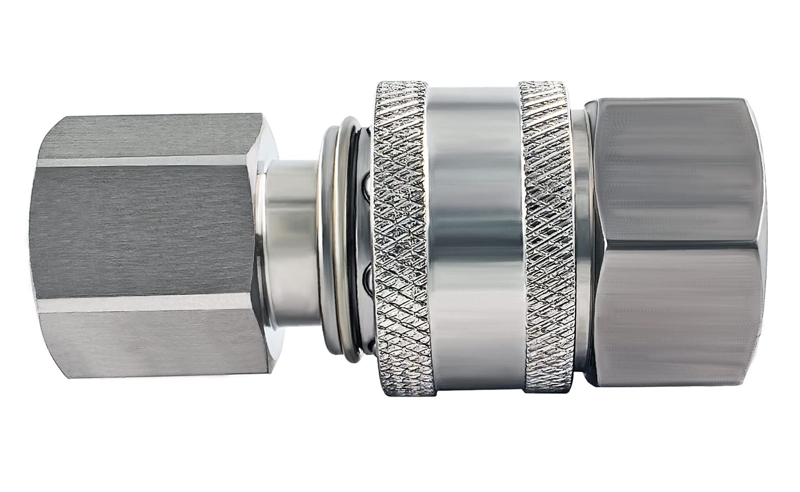 Ultimate Washer 3/8″ Quick Connect Pressure Washer Male and Female Hose Adapter
