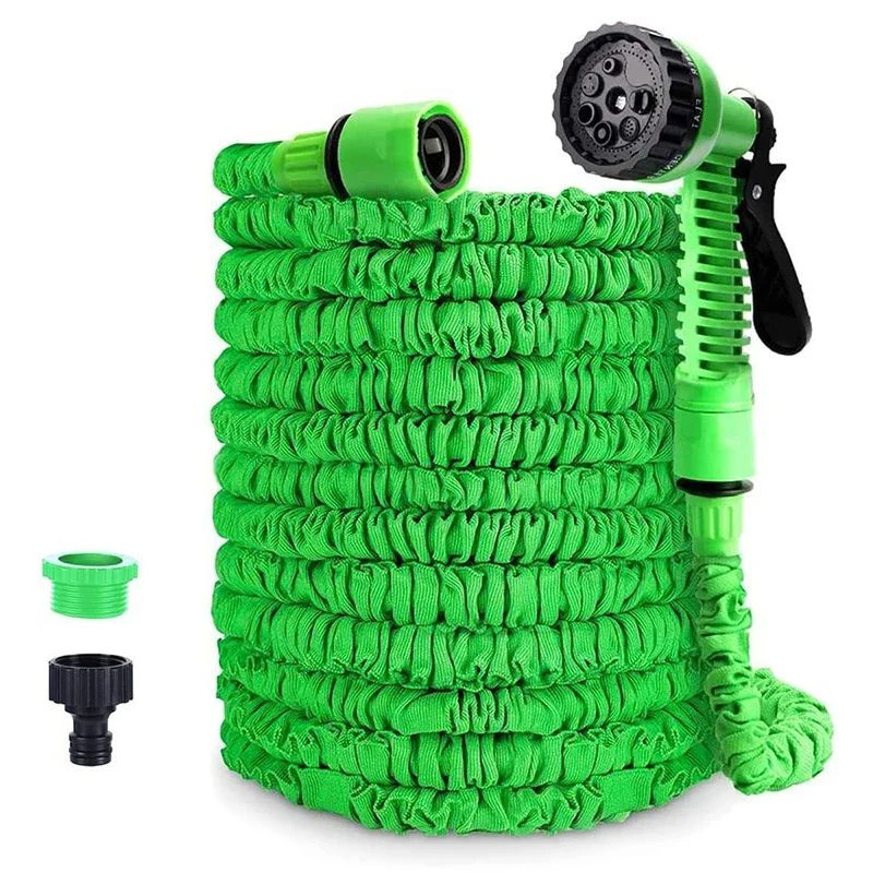 25FT 50FT 75FT 100FT Expandable Garden Pipe Car Expandable Rod With Gun