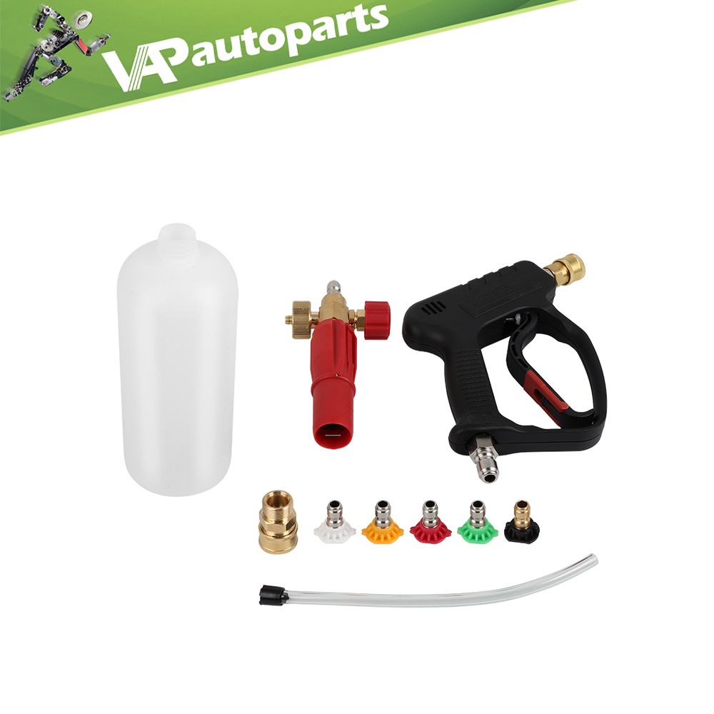 5000 PSI Short High Pressure Washer Gun with Foam Cannon Gun Kit Wholesale