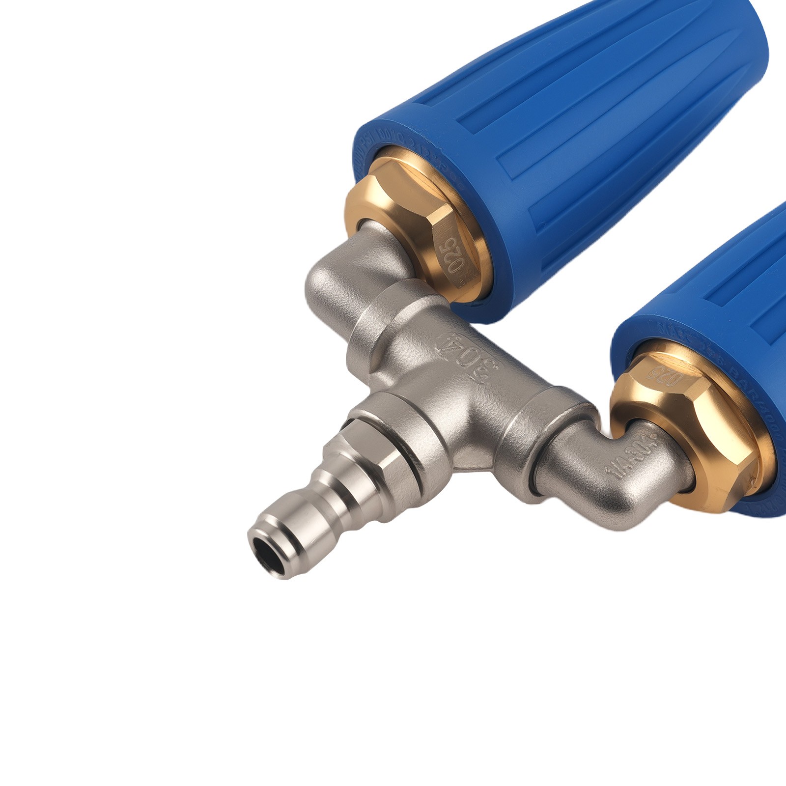 4000PSI Dual Turbo Nozzle Pressure Washer 4-6 GPM 1/4″ Quick Connect Spray Tip
