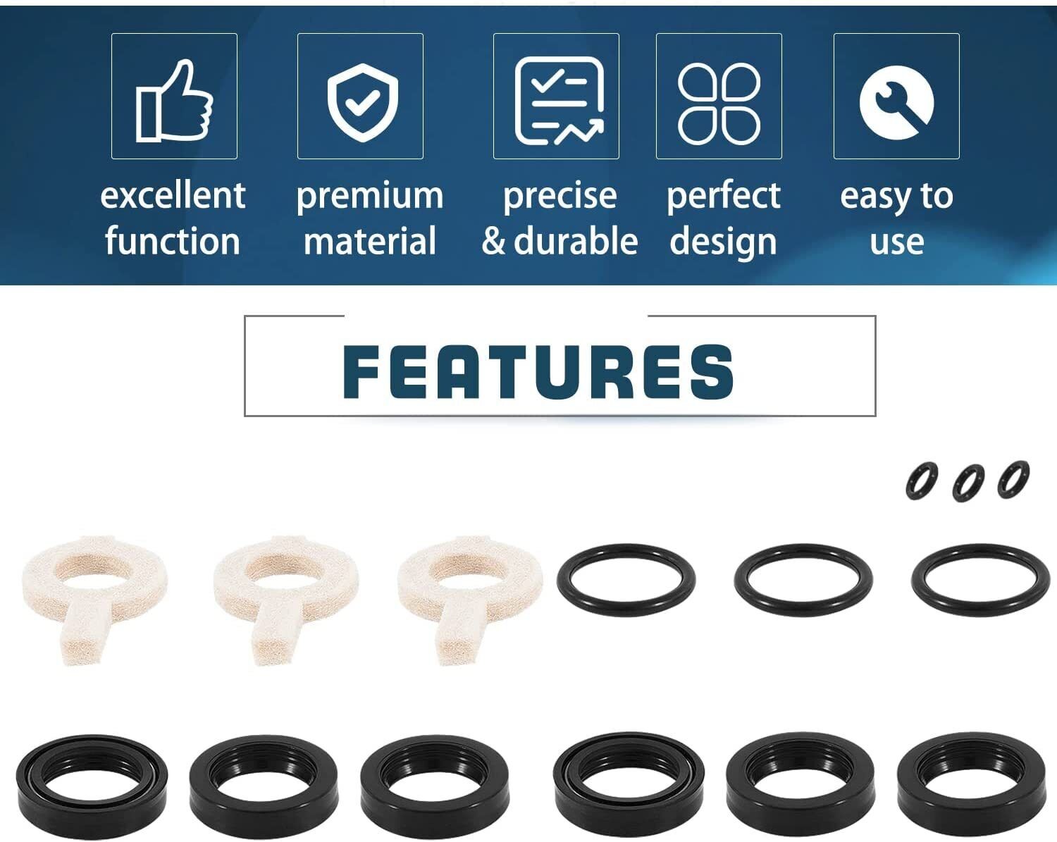 30623 Seal Kit for Cat Pump Models 30 31 34 35 310 310S 310W 340 340S 340W 350