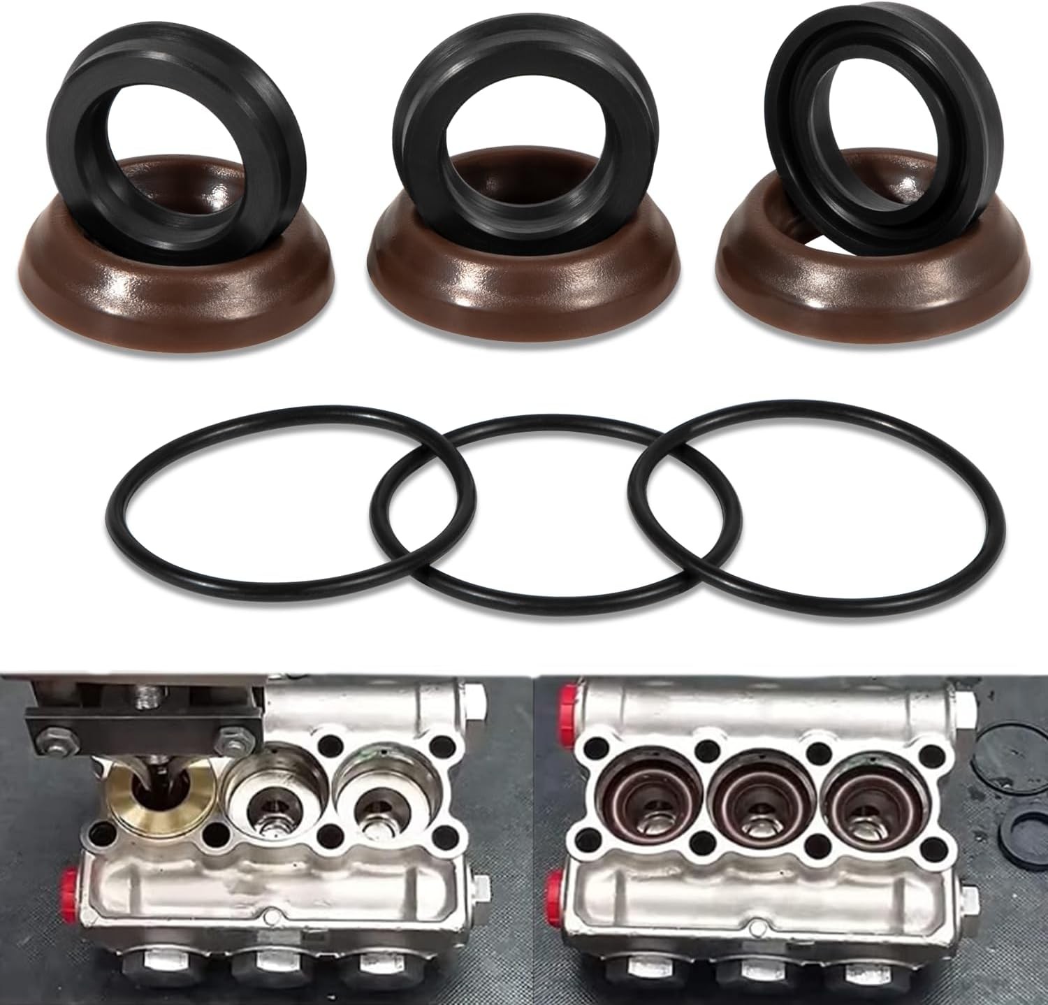 AR1857 Seal Packing Kit 18mm XR Annovi Reverberi RK RKA RKV Pressure Washer Pump