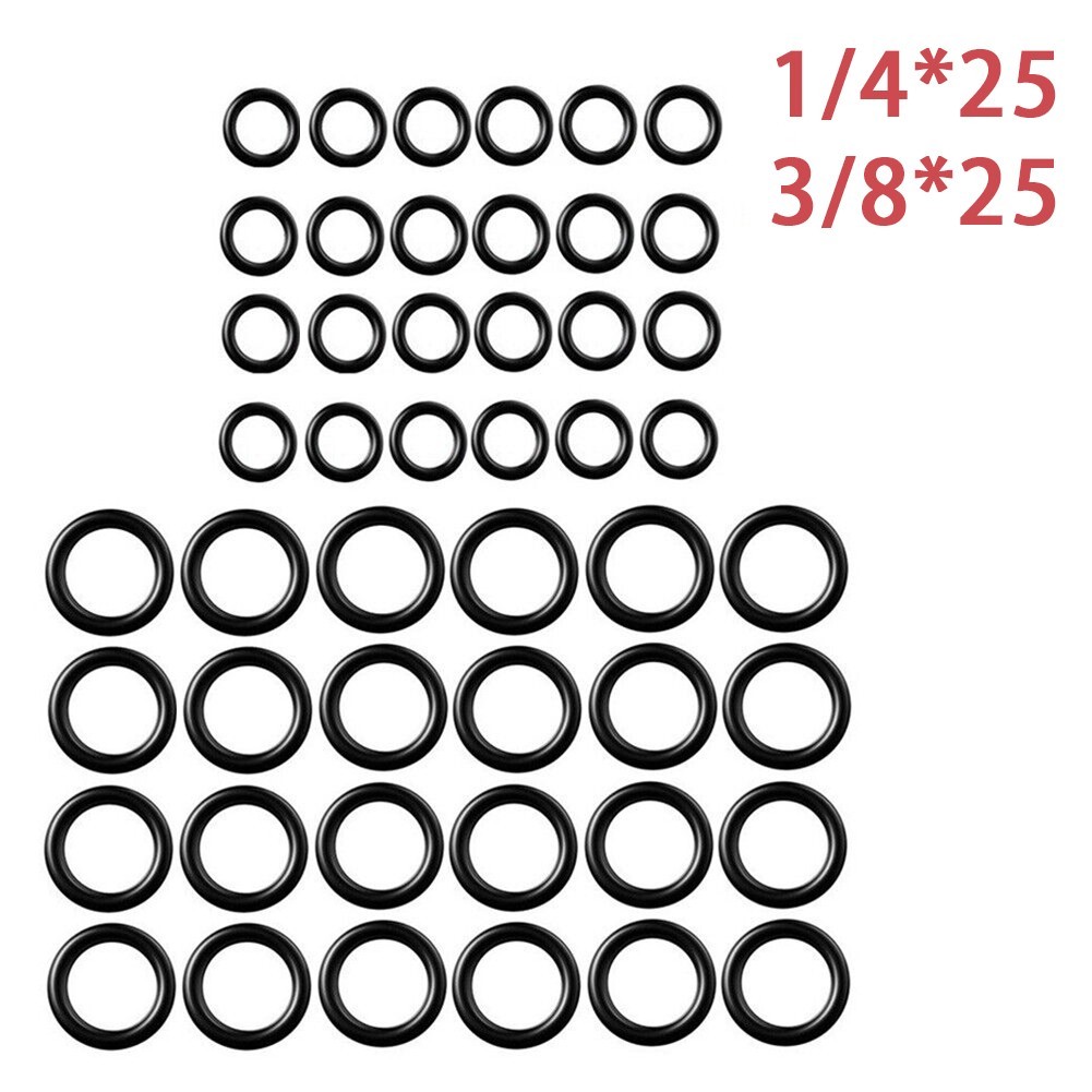 50 Pressure Washer O Rings Hose Ring Kit For 1/4″ 3/8″ M22 Quick Connect Coupler