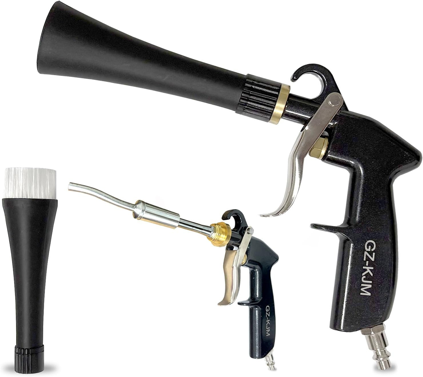 High Pressure Car Interior Spraying Washing Gun with 2 Set Nozzle Sprayer Connec