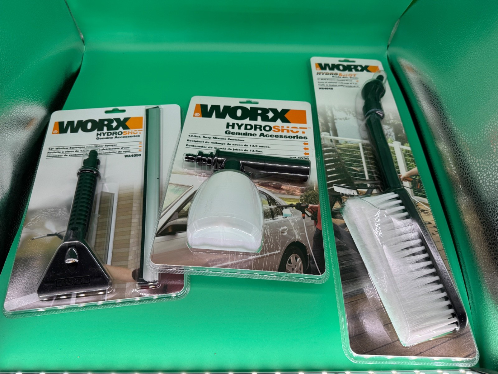 GENUINE! WA4070 Worx Hydroshot Pressure Washer Household Cleaning Kit (NEW)