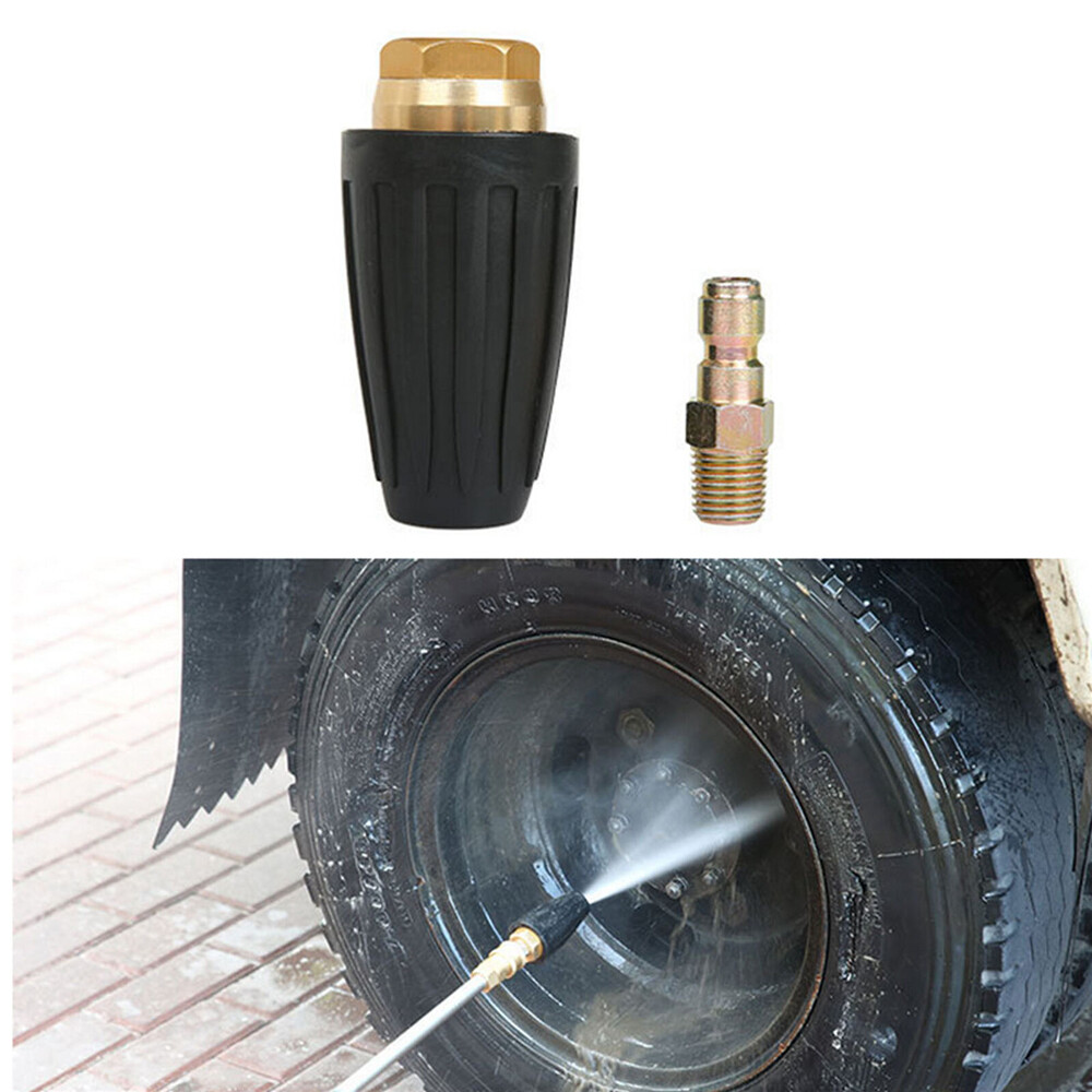 2.5-4.0 GPM 1/4″ 3600PSI High Pressure Washer Rotating Turbo Nozzle Spray Tip