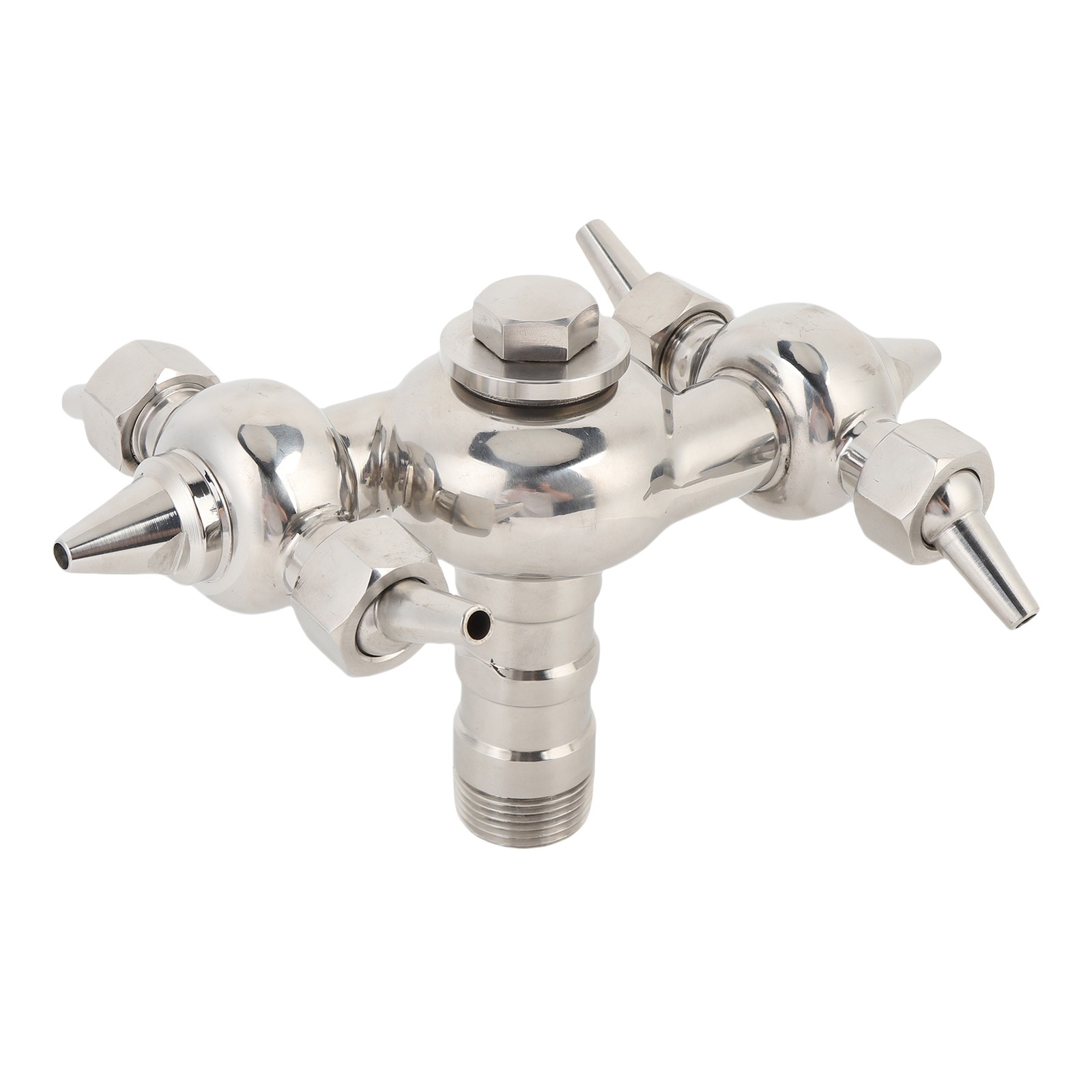 Powerful 360° Cleaning Spray Ball Canister For Tanks Stainless Steel Use