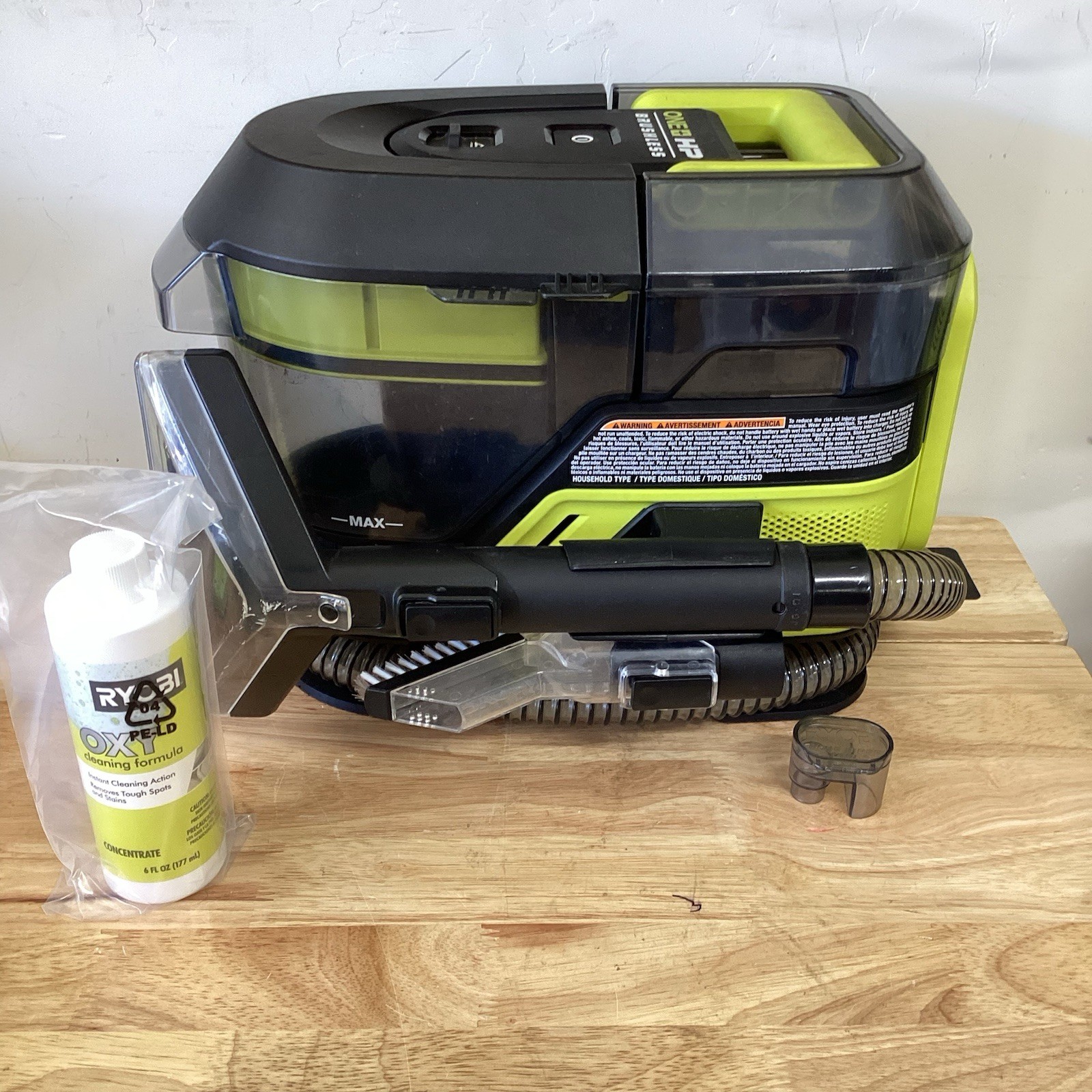 RYOBI ONE HP 18V Cordless SWIFTCLEAN MID Size SPOT Cleaner Tool ONLY