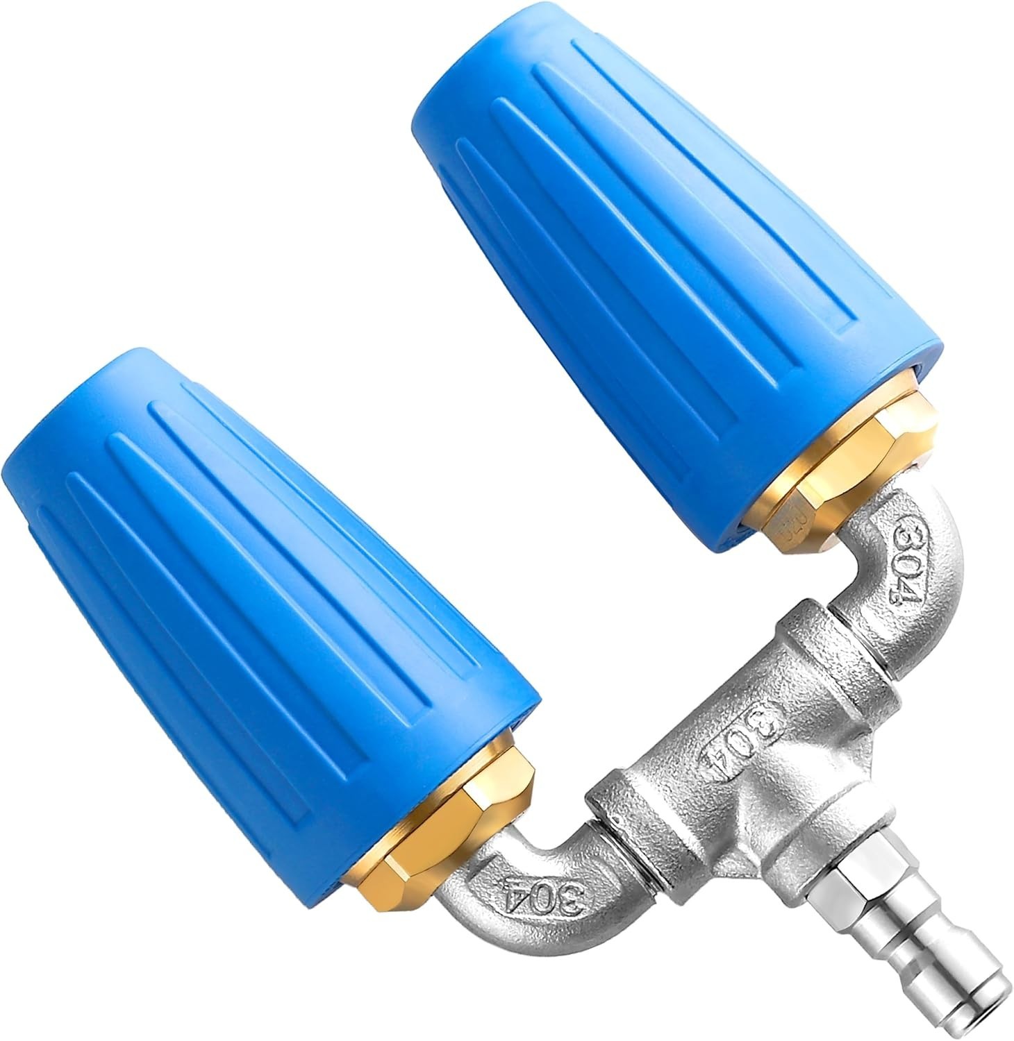 Professional Dual Turbo Nozzle with 1/4″ Quick Connect – Multi-Surface Cleaner