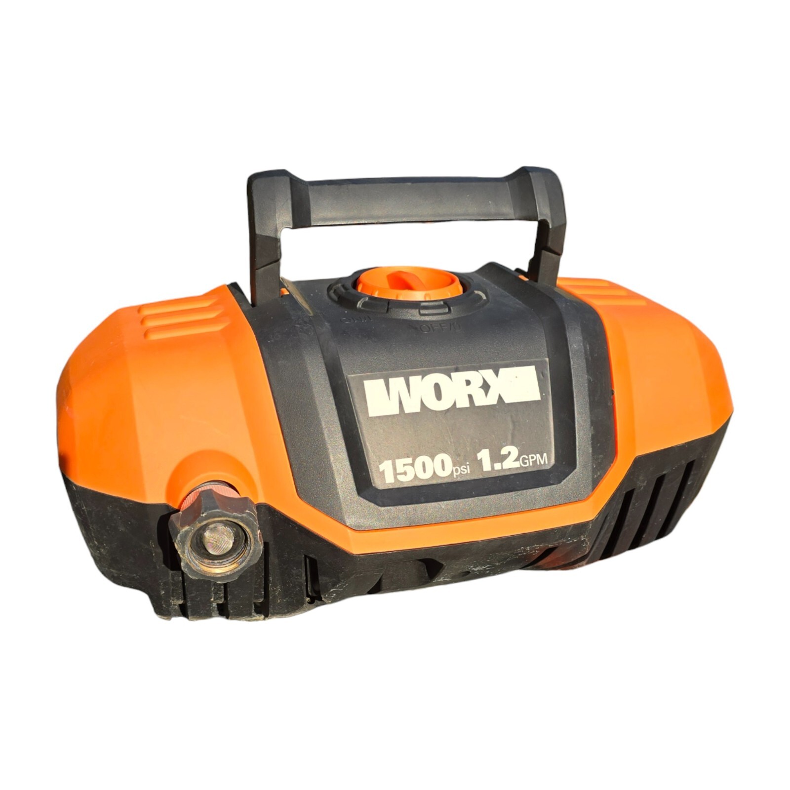 WORX WG601 1500 PSI 1.2 GPM Electric Pressure Washer 13A, with Multiple Nozzles