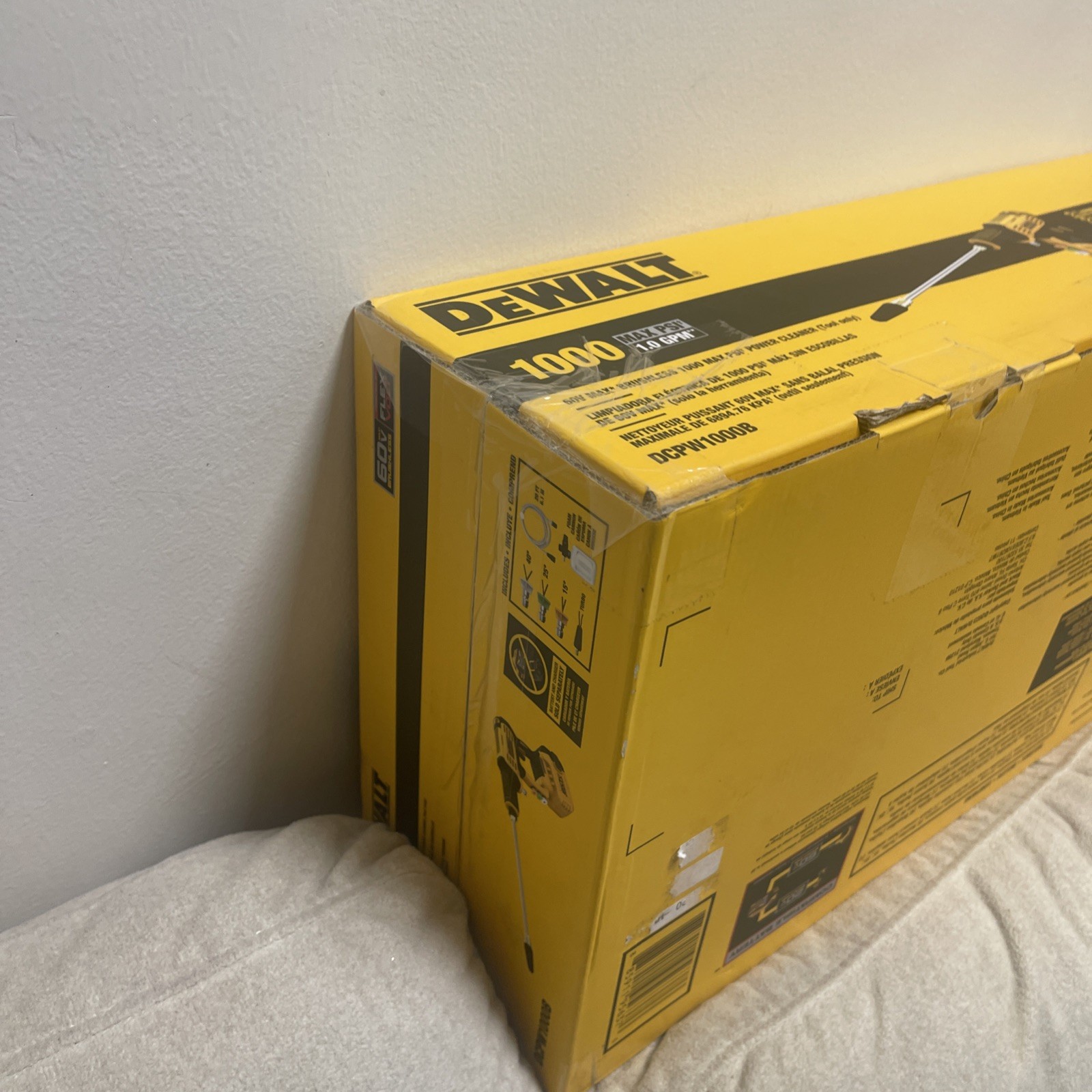 New DeWALT DCPW1000B 60V FLEXVOLT 1000 PSI Cordless Power Cleaner