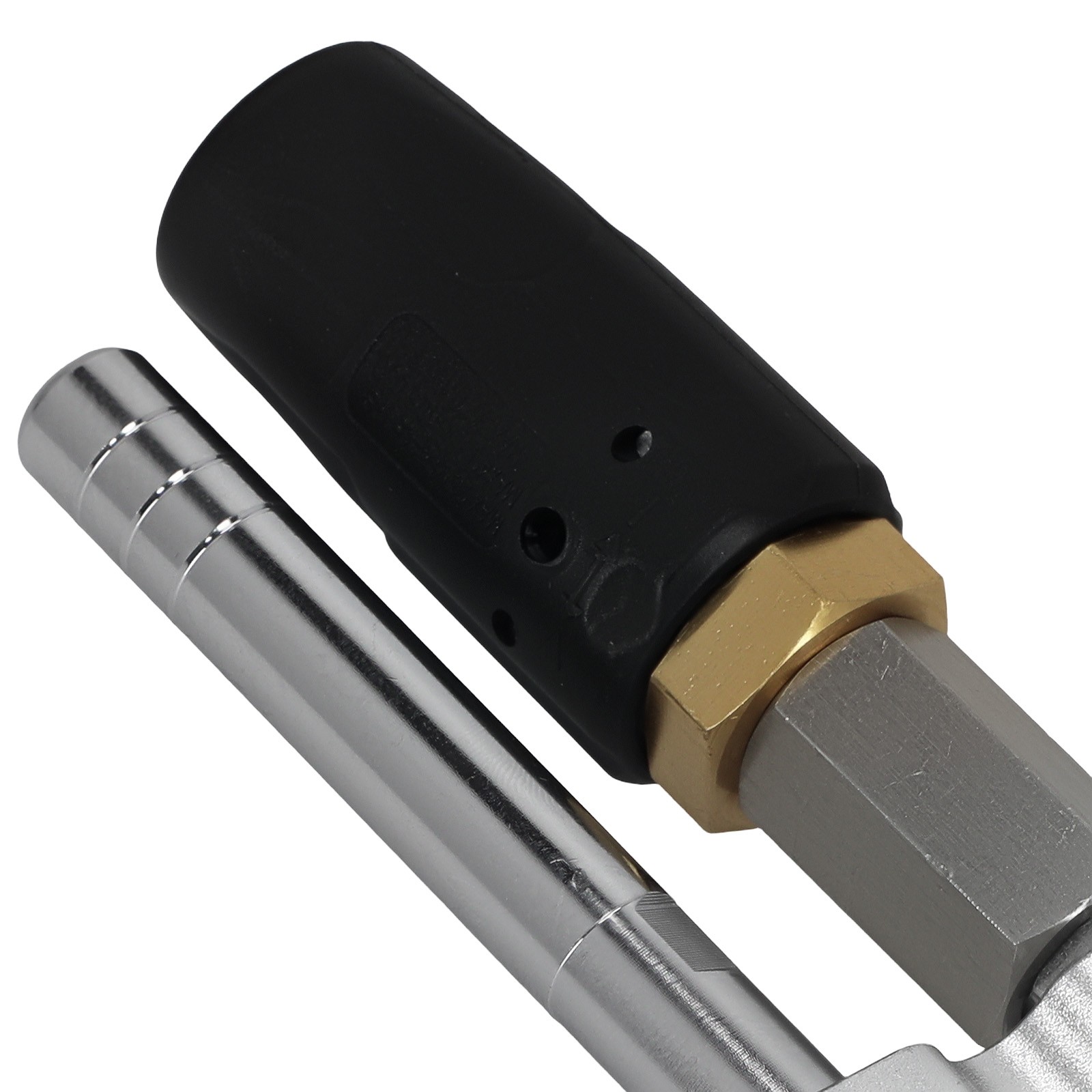 1* Adjustable 2-in-1 Pressure Washer Nozzle Brass 6000 PSI Soft Wash 0-60° 1/4″