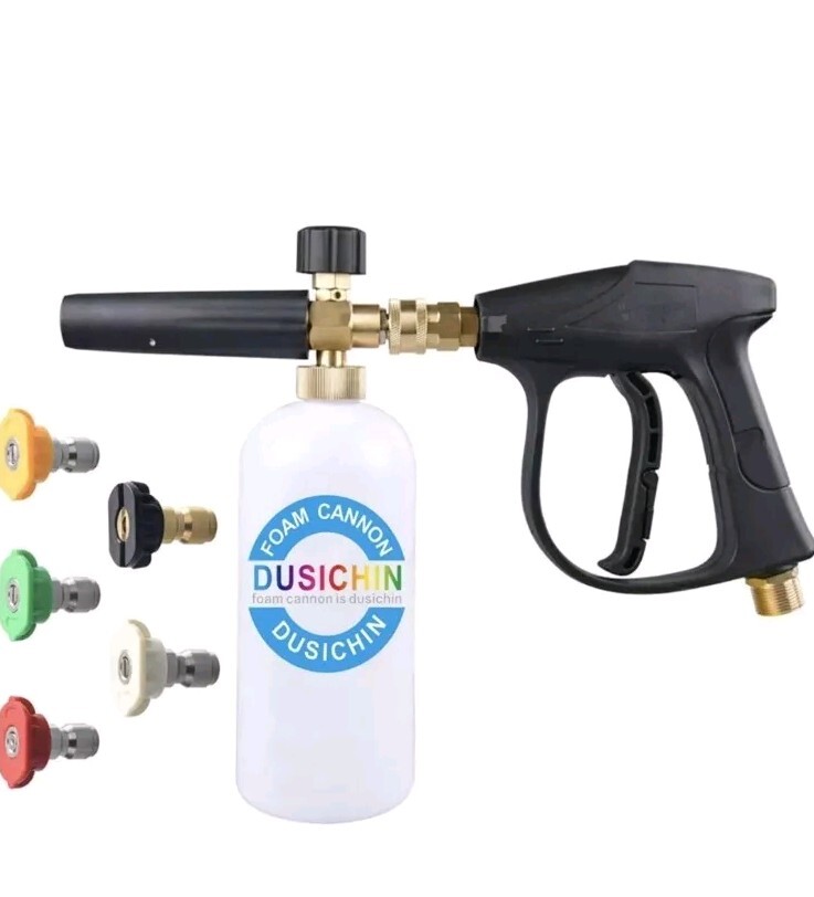 DUSICHIN DUS-018 Foam Cannon Lance Pressure Washer Nozzle Tip Spray
