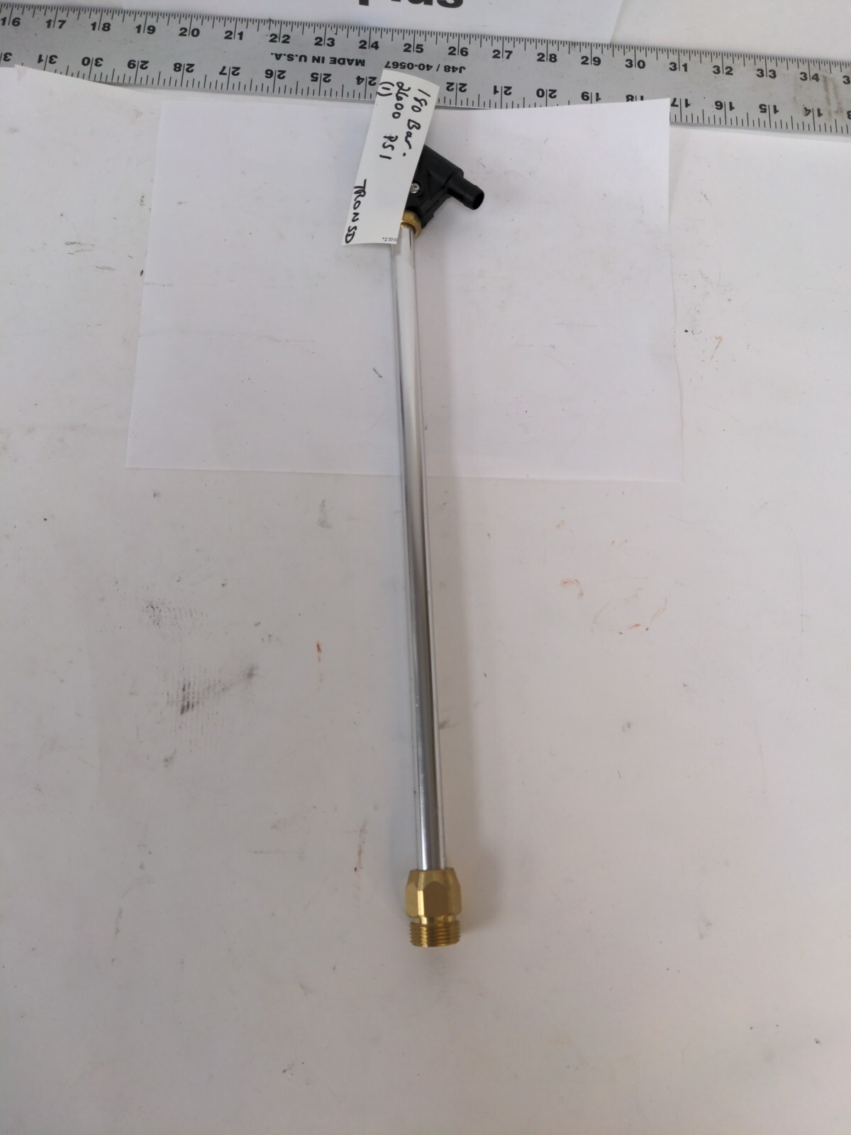 PRESSURE WASHER WAND MAX 180BAR-2600PSI
