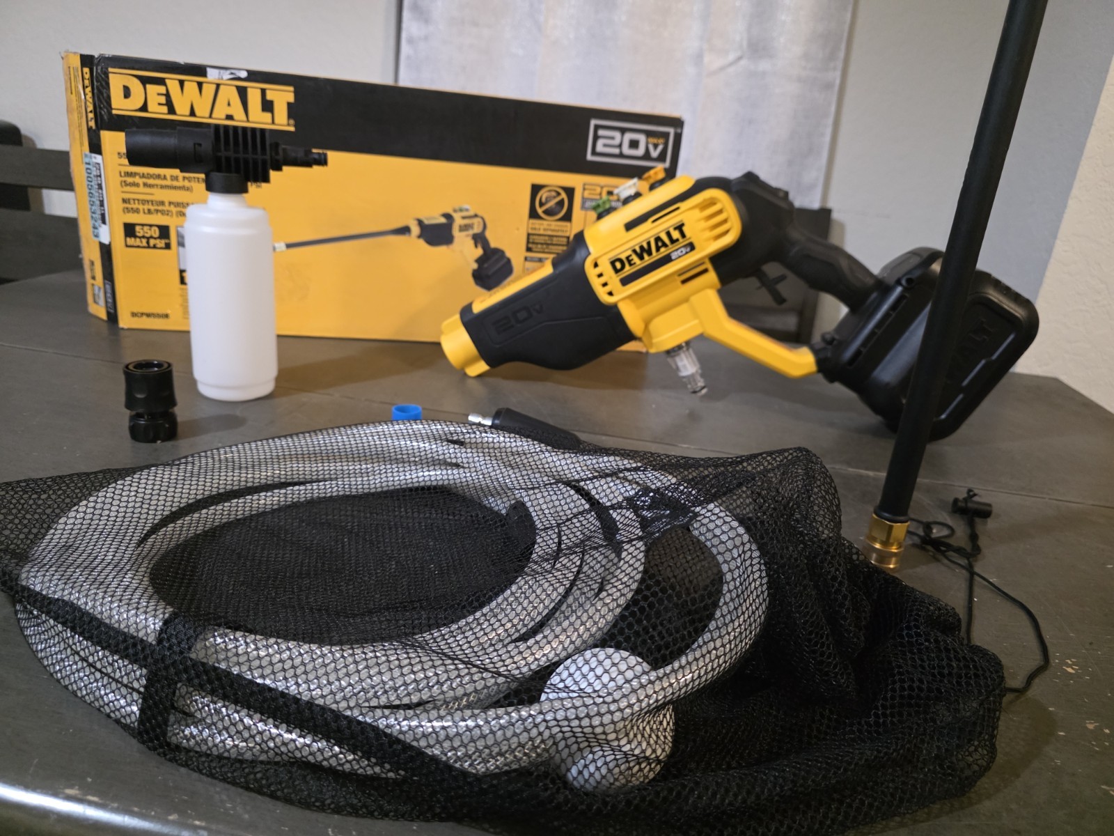 DEWALT 20V MAX 550 PSI Cold Water Power Cleaner (TOOL ONLY) DCPW550B
