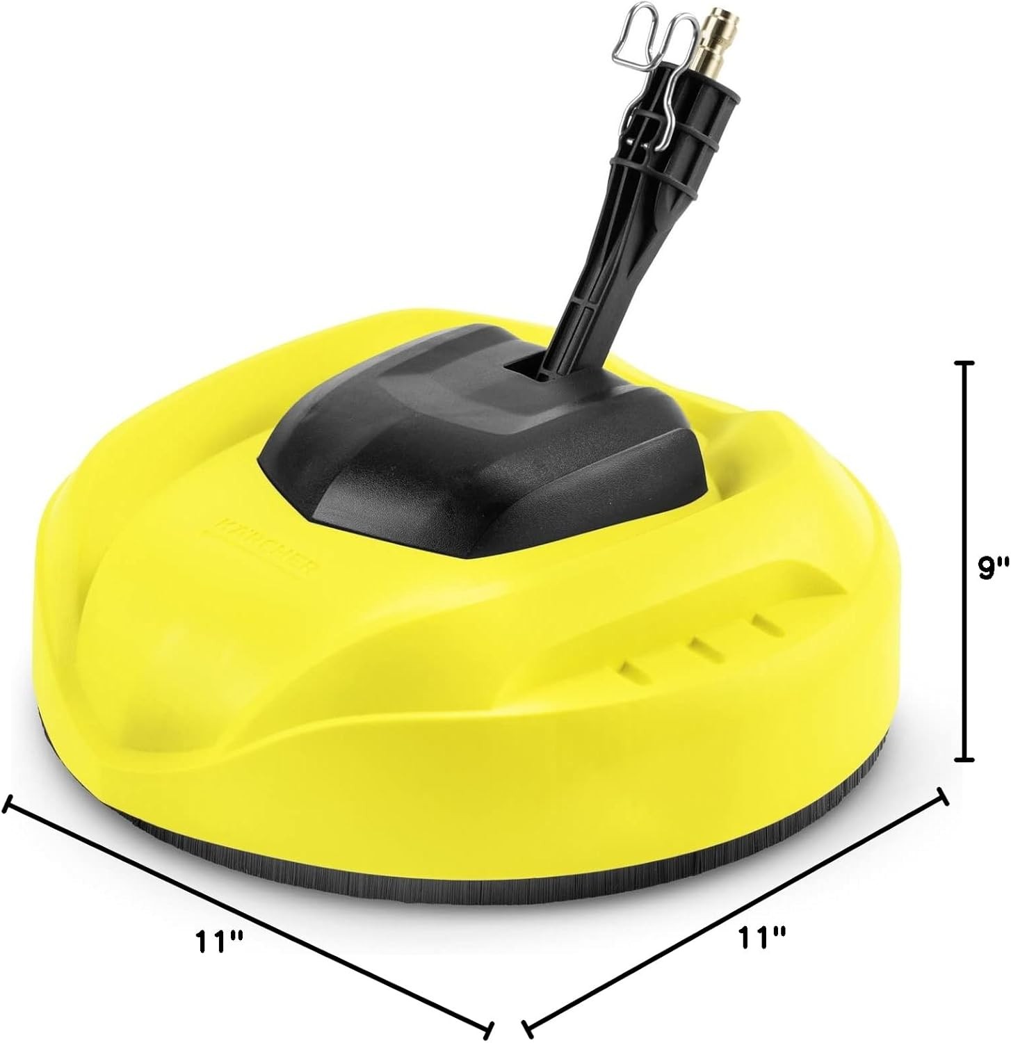 3600PSI 15″ Pressure Washer Surface Cleaner w/ 2 Extension Wand & Quick Connect