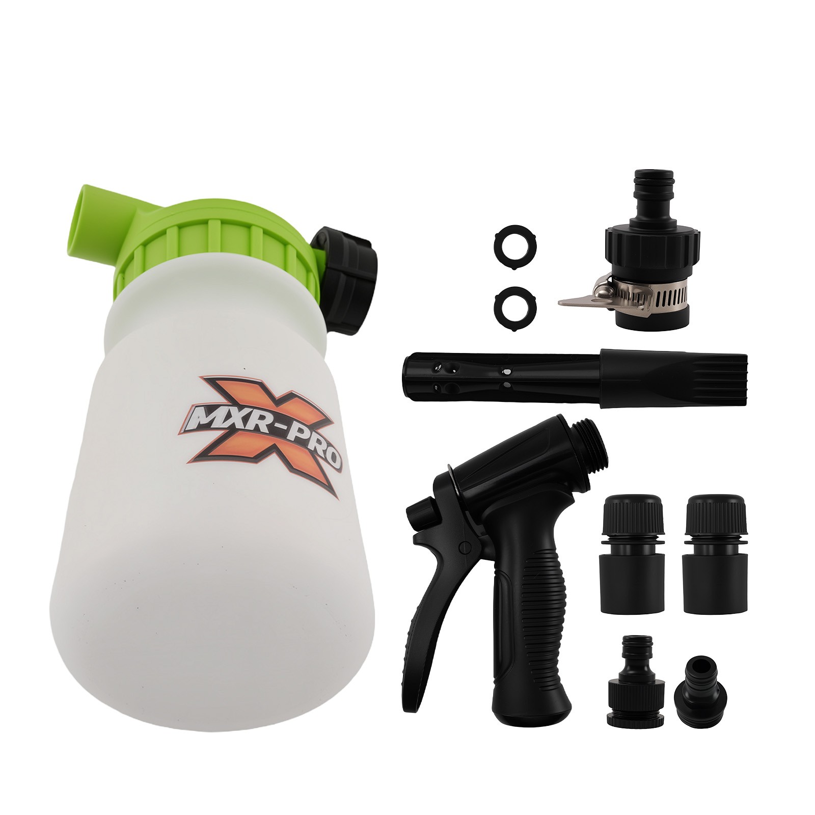 1L Car Wash Foam Gun for Car Wash Hose Quick Connector 5/8′ Leak-Free Nozzle