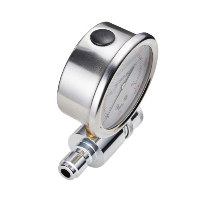 Pressure Washer Gauge 6000PSI 3/8 Inch Quick Connect Power Washer Gauge Interior