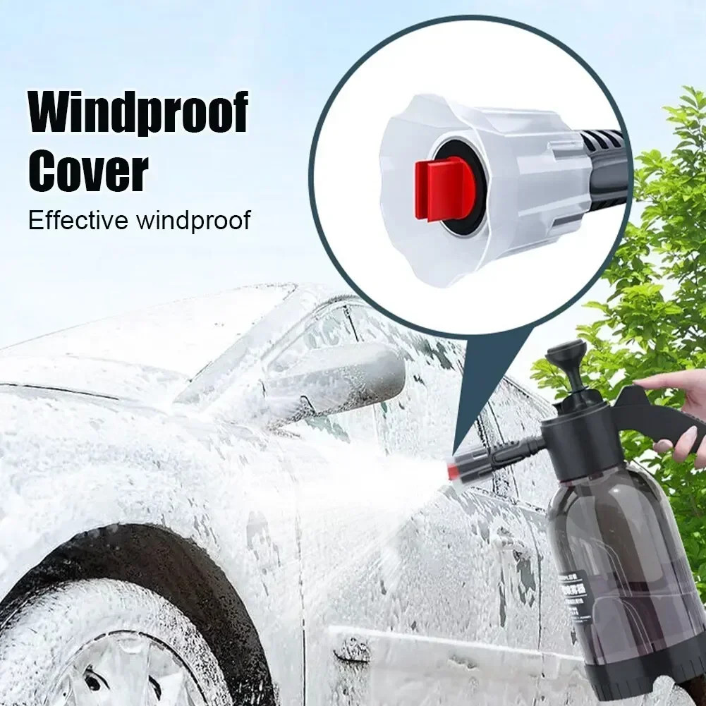2L Hand Pump Foam Sprayer Pneumatic Washer Foam Snow Foam High Pressure Car Wash