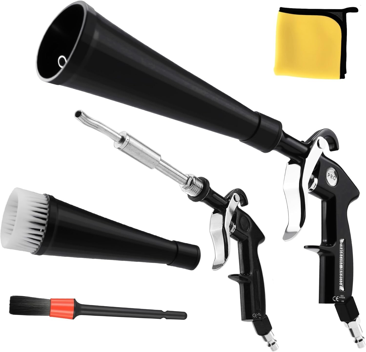Car Dry Cleaning Gun,High Pressure Air Blow Gun,Fast Interior Dryer Car…