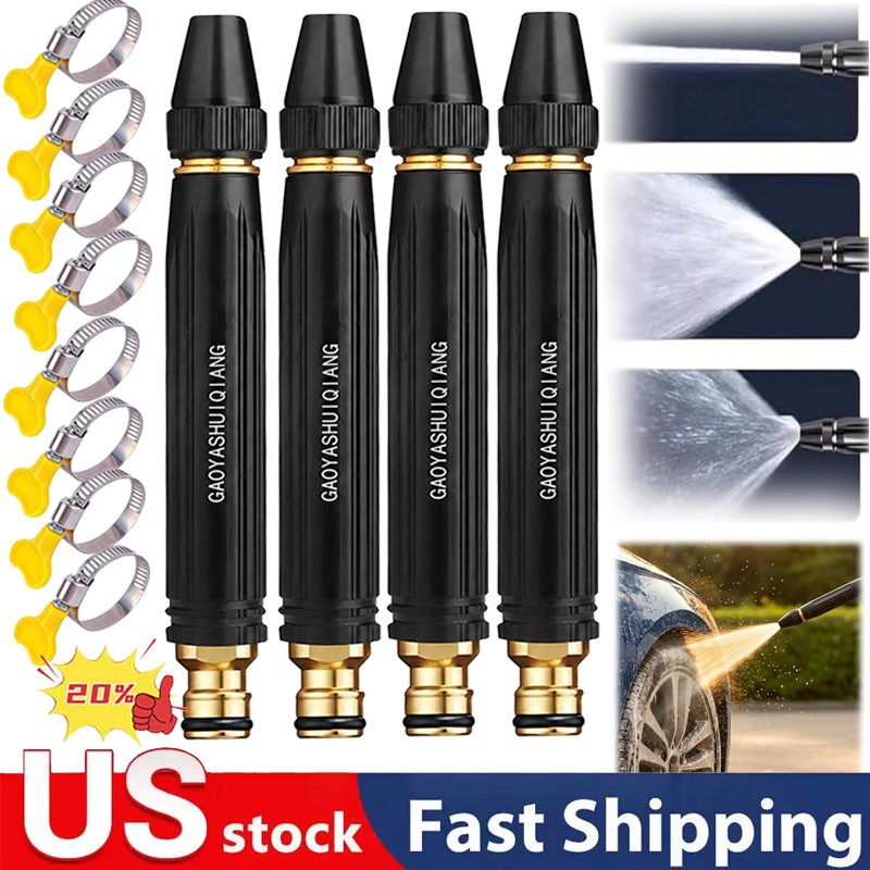High Pressure Hose Nozzle Water Gun for Car Wash Garden Pressure Booster