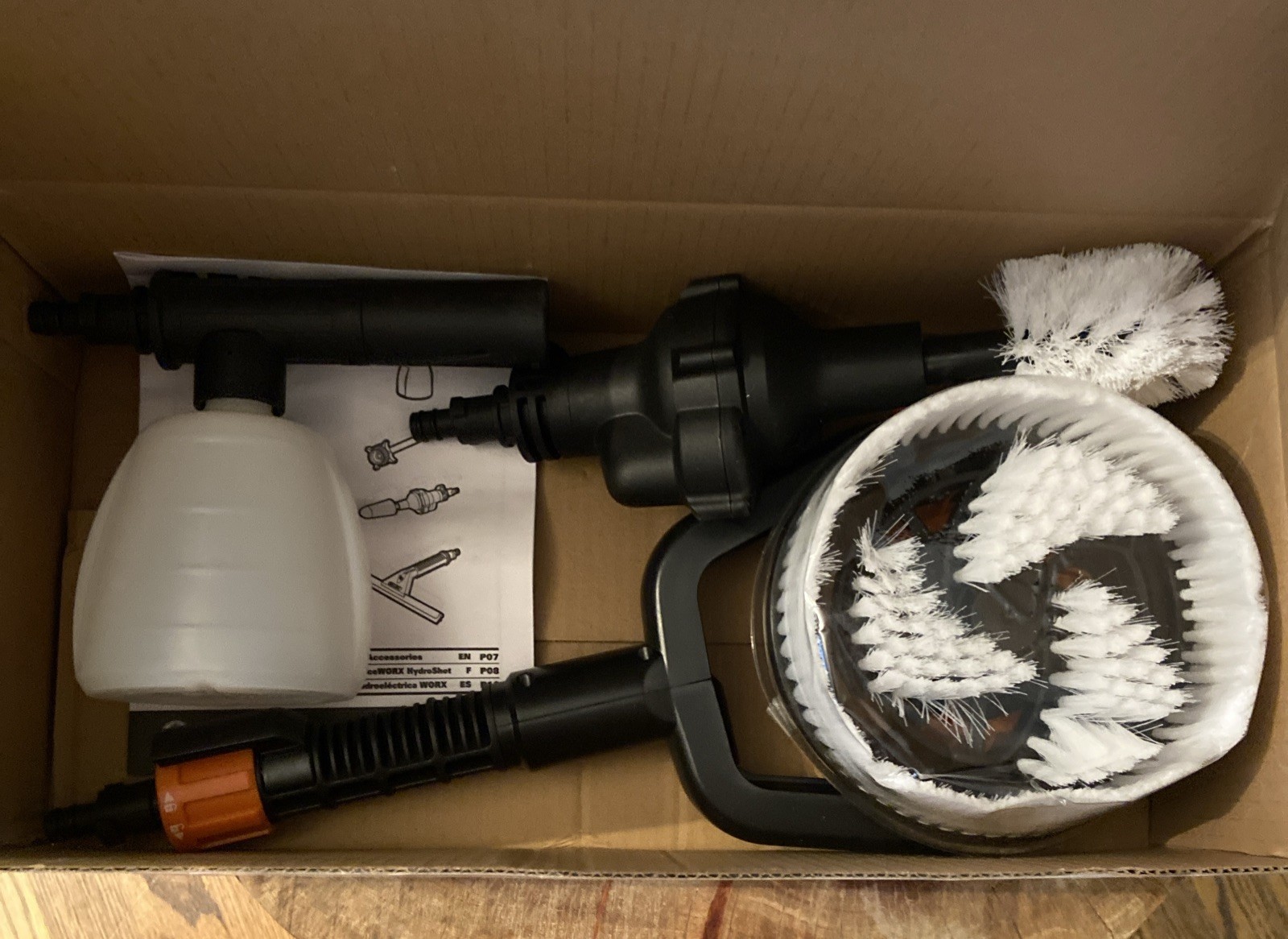 WA4071 Worx Hydroshot Automotive & Boat Cleaning with WA4036 , WA4042, WA1820
