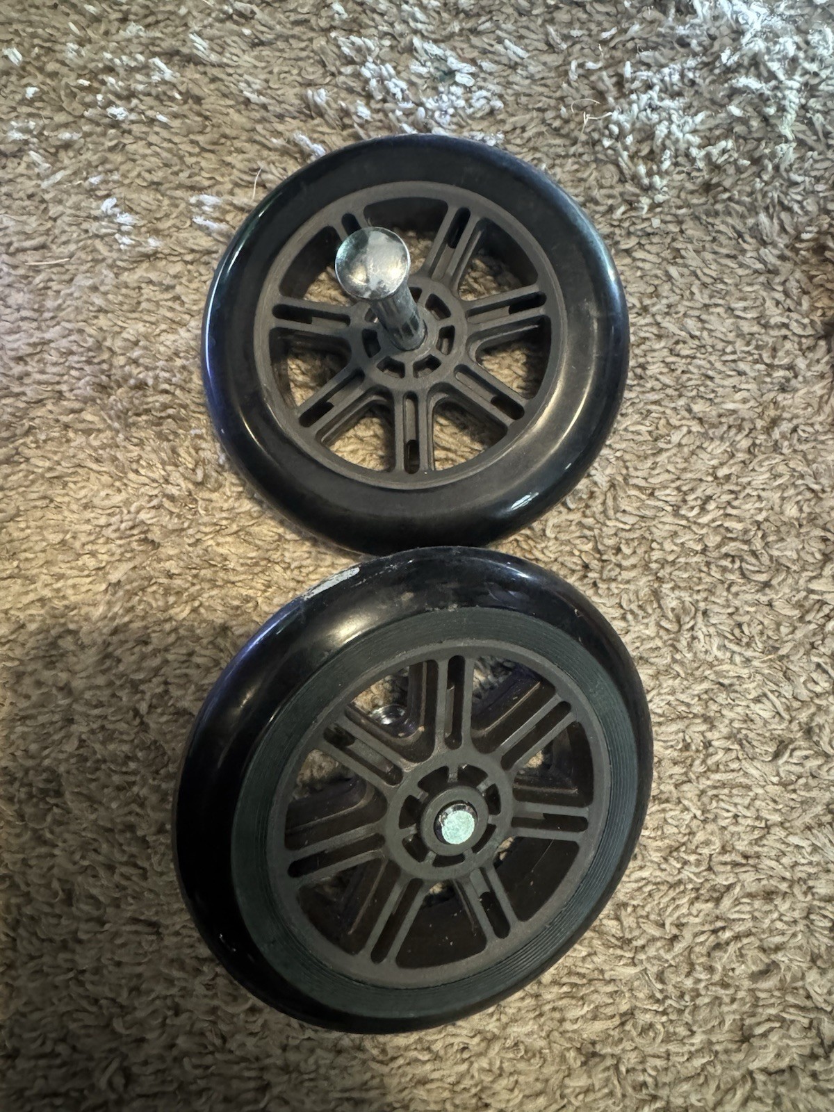 Set of 2 RYOBI Wheels for a RY1419MTVNM 1900 PSI 1.2GPM Electric Pressure Washer