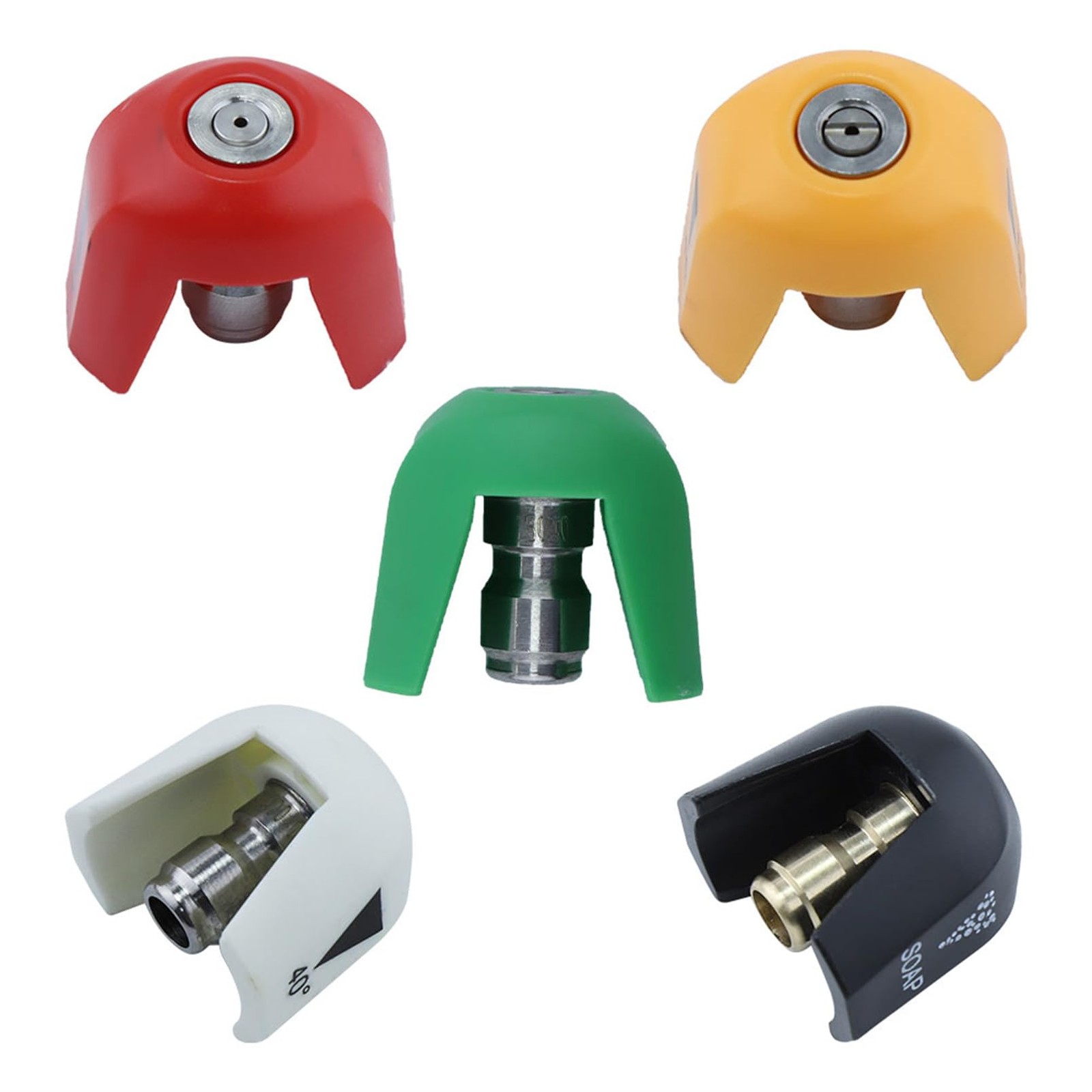 Quick Connect Spray Tips for Sun Joe SPX 3000 Series Pressure Washer Nozzle Set