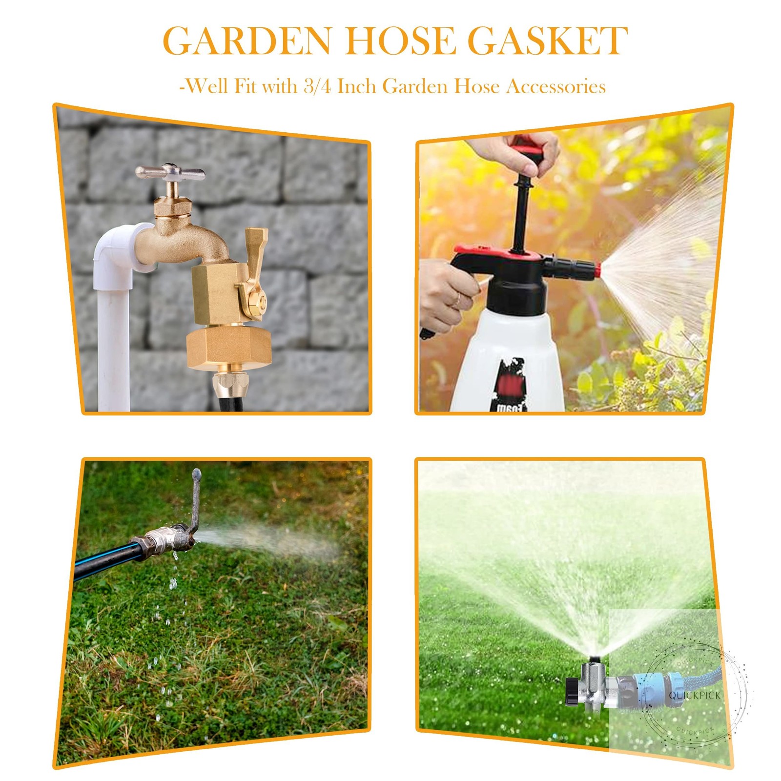 High Pressure Washer O Ring Kit, Replacement Rubber Ring for Power Washer,