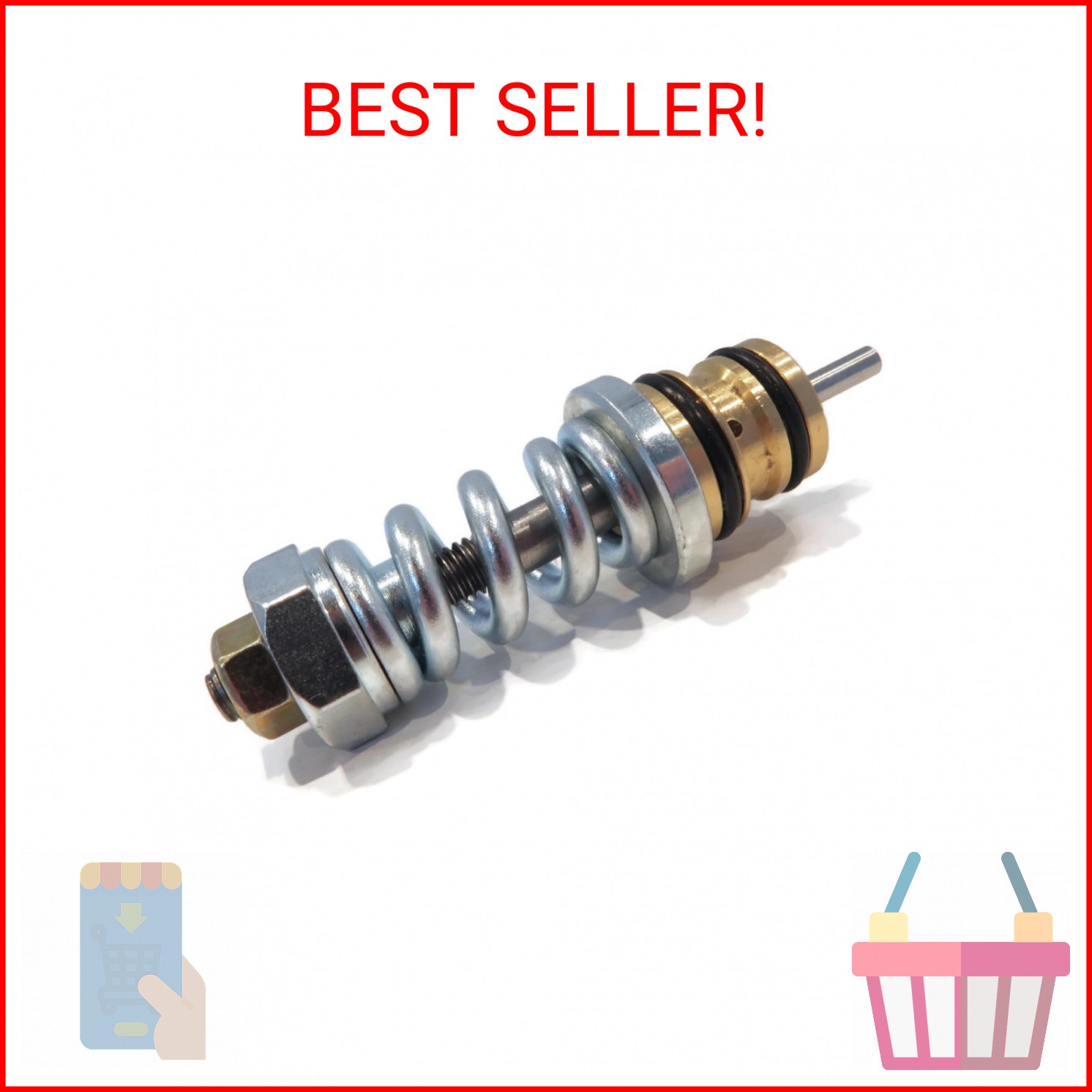 Himore Unloader Valve fits Many Sears Craftsman & Generac Pressure Washer Pumps