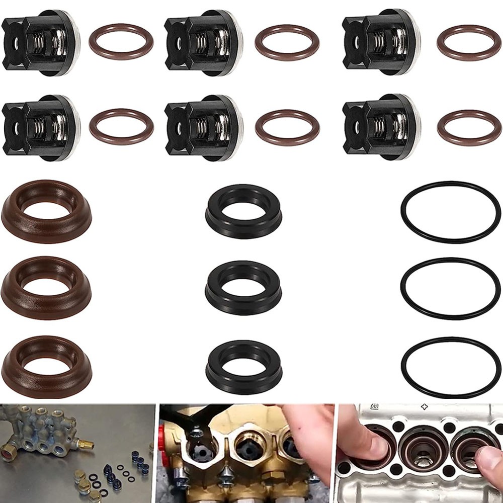 AR1828 Check Valve + AR1857 Packing Kit For Annovi Reverberi 18mm XR RK RKA RKV