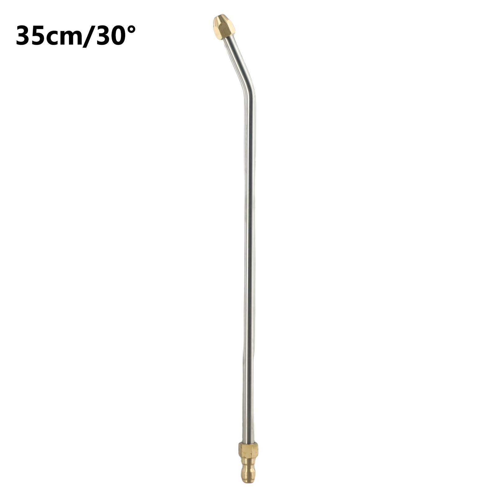 Auto Cleaning Tool Wash Nozzle Angled Stainless Steel Work Efficiency