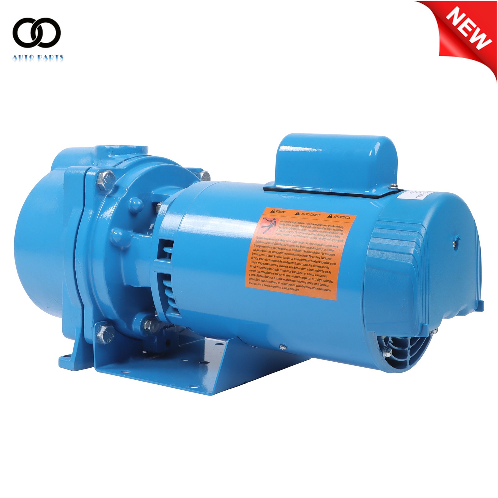 GT15 Cast Iron Self-Priming Centrifugal Pump 1-1/2HP Water Pump 115/230Volt