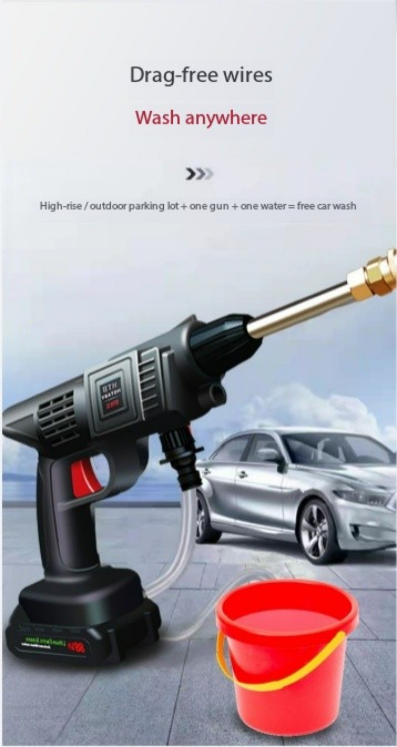220V Electric Pressure Booster Charger for Vehicles and Home Watering