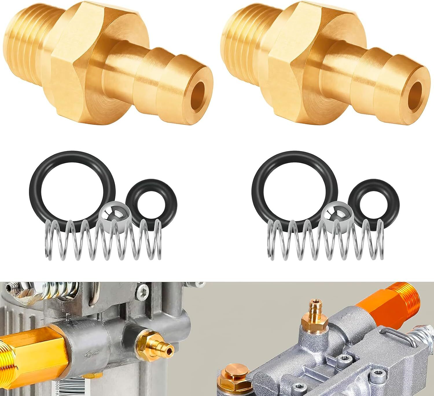 Pressure Washer Chemical Soap Injector Kit for Briggs&Stratton 190593GS 190635GS