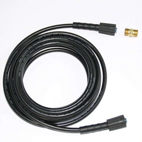 Long High Power Pressure Washer Extension Hose With Adapter 3000 PSI 1/4″ Ryobi