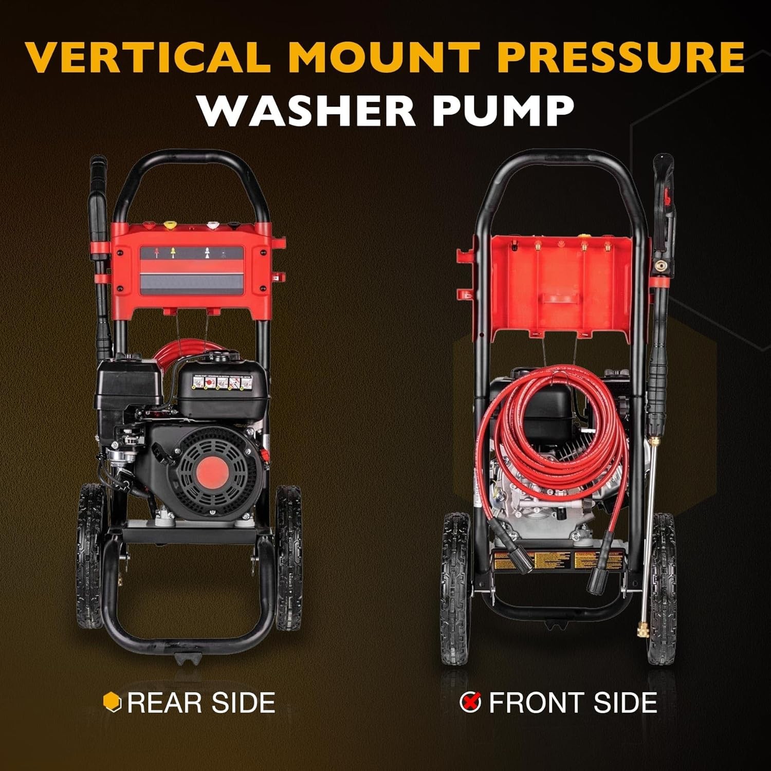 7/8″ Shaft 2600–3000 PSI 2.2–2.5 GPM Pressure Washer Pumps For AR SRMW22G26-EZ