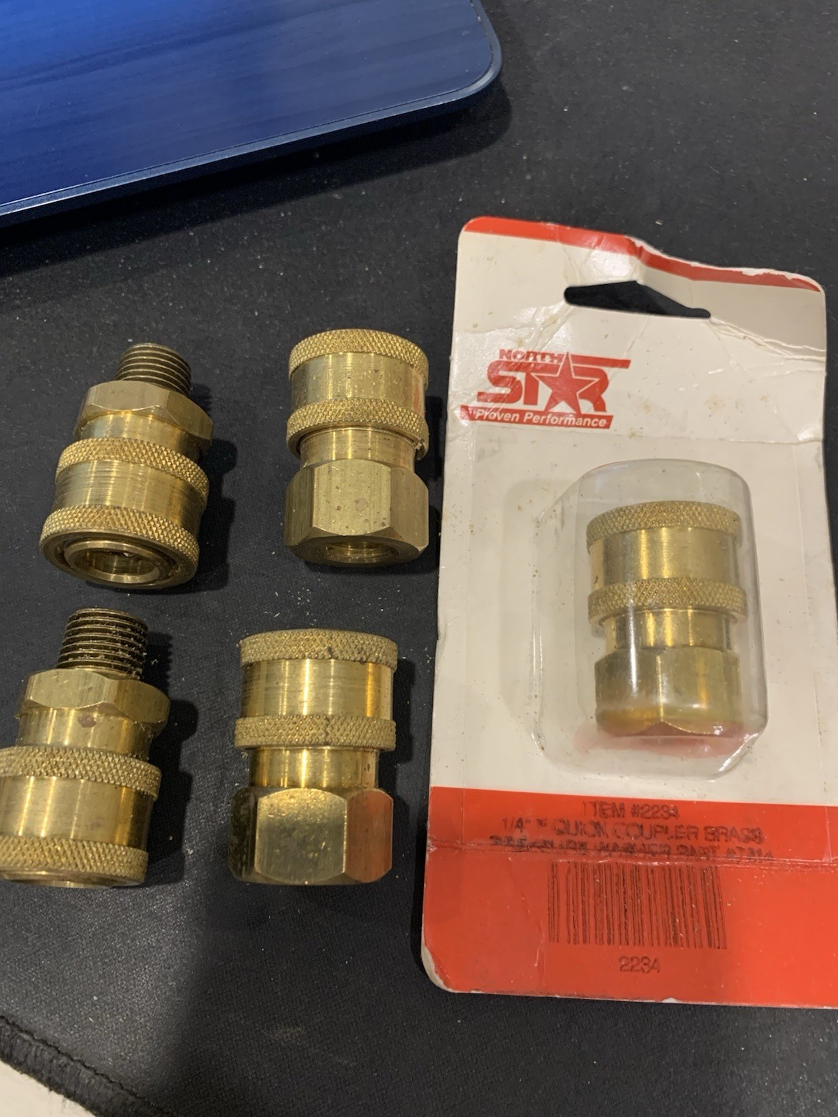 5-1/4″ FPT Female & Male Brass Socket Quick Connect Coupler for Pressure Washer