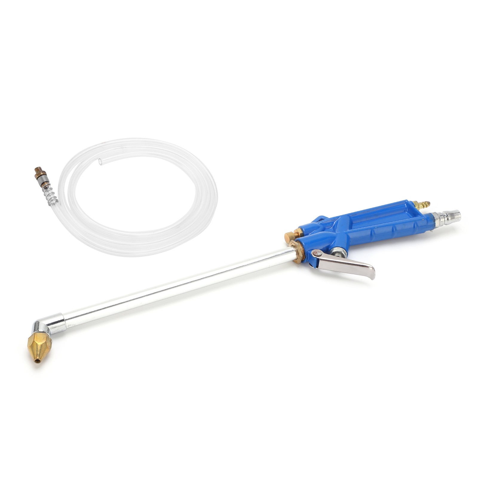 Car Washer Water Spray Gun Steel With 120cm/47in Long Hose Universal For Engine