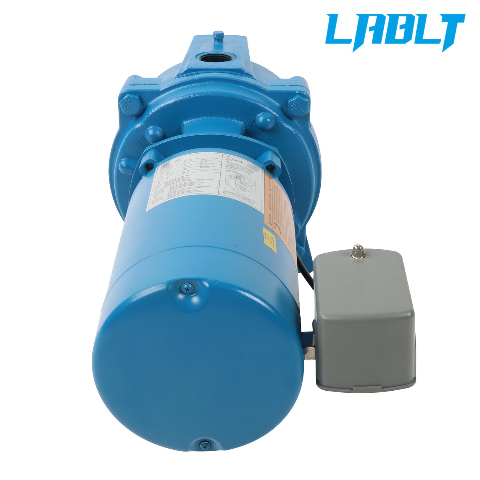 LABLT Cast Iron J5S Shallow Well Jet Pump 1/2 HP 16.5 GPM 115/230V Dual Voltage